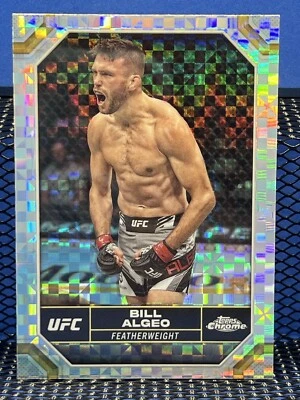 2024 Topps Chrome UFC BILL ALGEO X-Fractor Refractor - Image 1 of 2