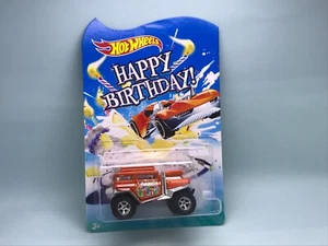 2017 Hot Wheels Mattel Employee Happy Birthday Esclusiva cardata # Bad Mudder - Foto 1 di 4