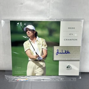 2004 JULI INKSTER Upper Deck 8x10" SP Signs of a Champion SC-JI - Picture 1 of 20