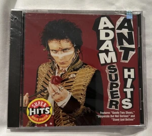 Super Hits by Adam Ant (CD, Jan-1998, Epic) New Sealed Classic Rock - Imagen 1 de 3