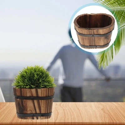 Maceta de jardín de patio para plantas de interior macetas rústicas de exterior Foto 1 de 4