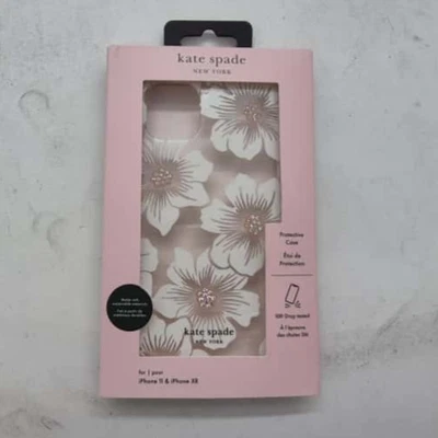 Funda Protectora Kate Spade New York Hollyhock Floral para Apple iPhone 11/XR Foto 1 de 3