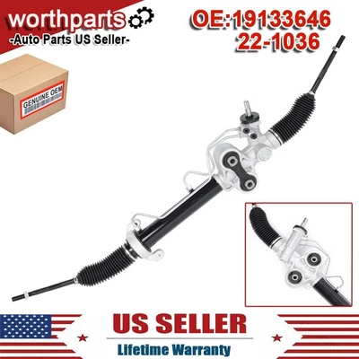 Power Steering Rack & Pinion For Chevrolet Silverado 1500 GMC Sierra 1500 07-14 Foto 1 de 4