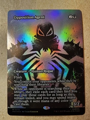 Opposition Agent - * READ * #19 Foil (Borderless) Eternal-Legal - Mtg - Image 1 of 2