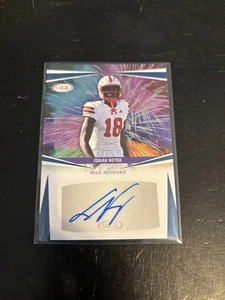 2025 SAGE Hit Isaiah Neyor autograph RC Nebraska Cornhuskers San Francisco 49ers - Picture 1 of 1