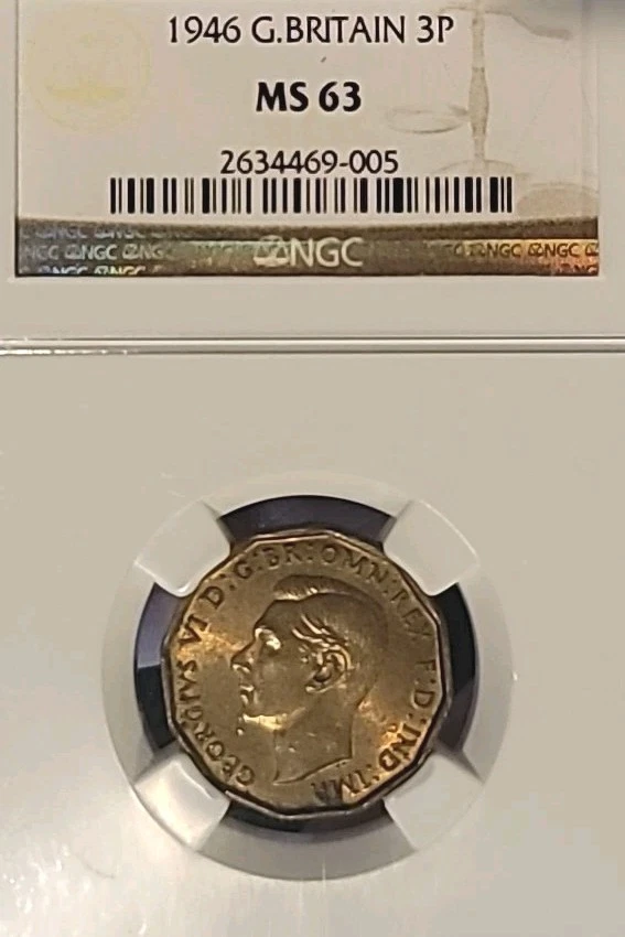 1946 Year UK Threepences for sale | eBay