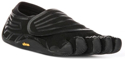 Vibram Five Fingers Groundsplay Micro Tracción Punta Zapatos Mujer Negro GB 4-9 - Imagen 1 de 4