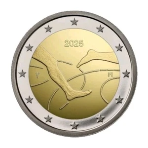 PRÉVENTE PRESALE 2€ UNC Finlande Finland 2025 Jeux d'Athlétisme / Athletic Games - Afbeelding 1 van 1