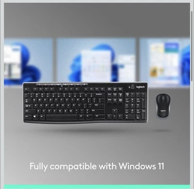 Logitech MK270 Wireless Keyboard and Mouse Combo - 920-008813 - Image 1 of 4