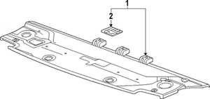 Genuine GM Sight Shield 87846605 - Picture 1 of 1