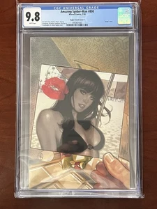 Amazing Spider-Man #800 CGC 9.8 Hughes Virgin Variant Cover B (2018) - Bild 1 von 5