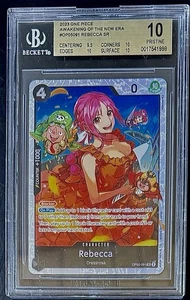 BGS 10 One Piece OP05-091 SR Rebecca - English - Awakening of the New Era - Picture 1 of 2