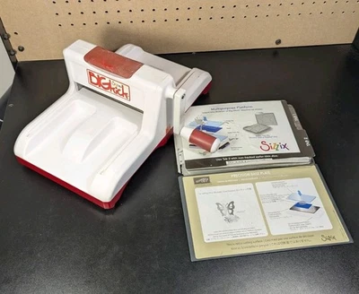 Sizzix Big Kick Scrap Book Portable Die-Cut Embossing Machine Red With Platforms - Image 1 of 4
