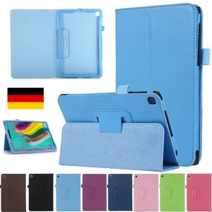Für Samsung Galaxy Tab A9+ A9 A8 A7 Tasche Leder Hülle Etuis Cover Schutz Case - Bild 1 von 49