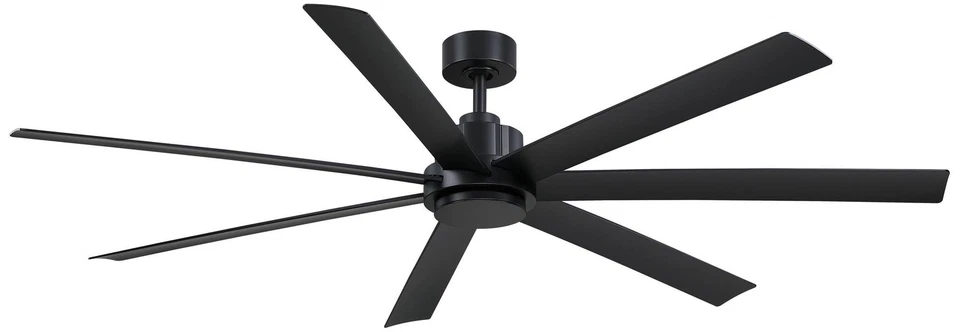 72" Fanimation Pendry Black Outdoor Smart Ceiling Fan - Image 1 of 1