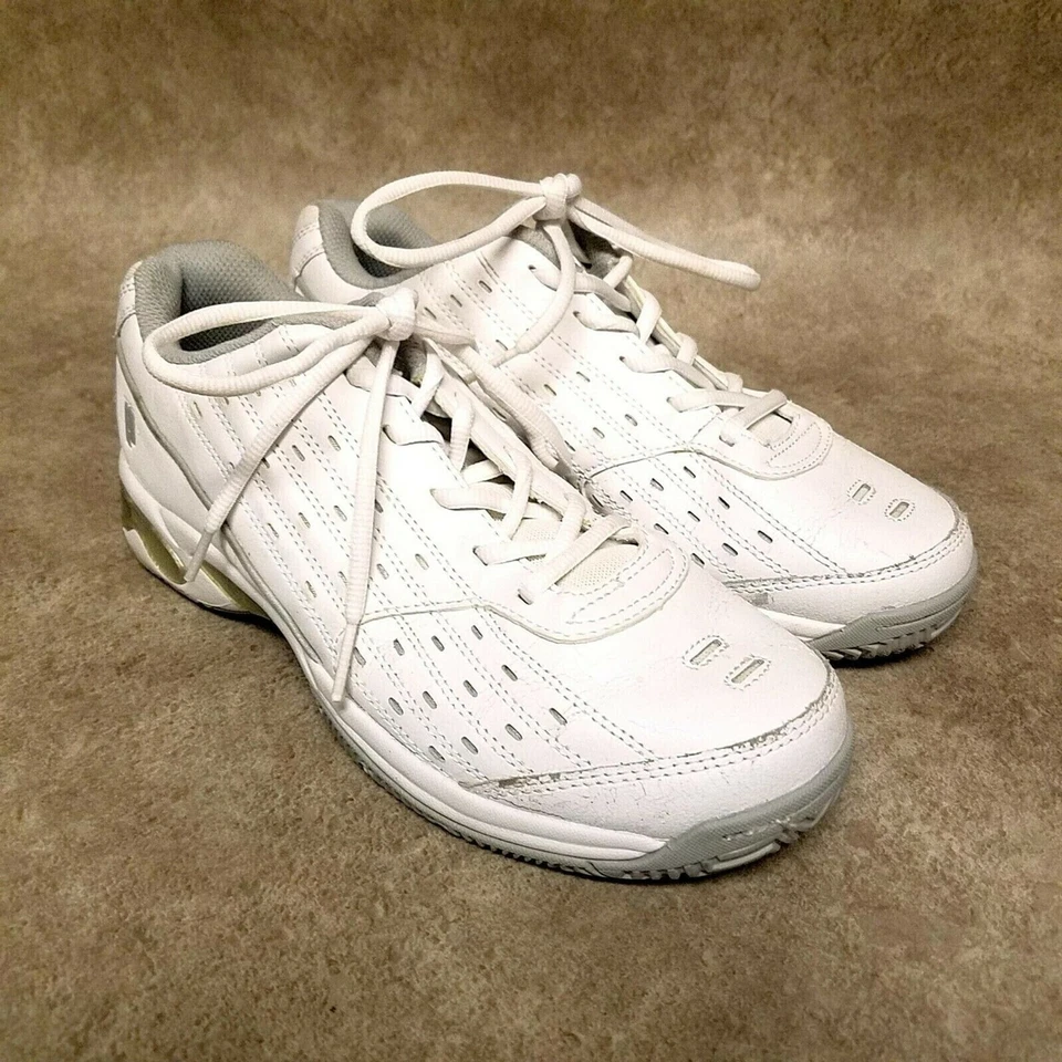 Zapatillas deportivas Prince para mujer 8P33885 talla 9 de cuero blanco Foto 1 de 4