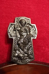 Wooden wall Cross. Carved from antique rare wood. Wall cross. Rare. Orthodox.  - Picture 1 of 4