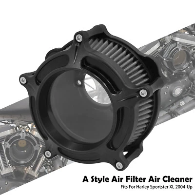 Clarify Air Cleaner Grey Intake Filter For Harley Sportster Forty Eight 04-22 - Image 1 of 4