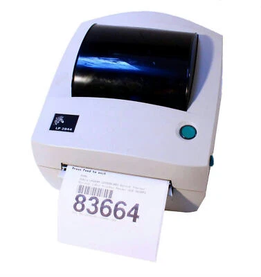 Zebra LP2844 120599-001 Direct Thermal Barcode Label Printer Peeler USB 203DPI - Image 1 of 3