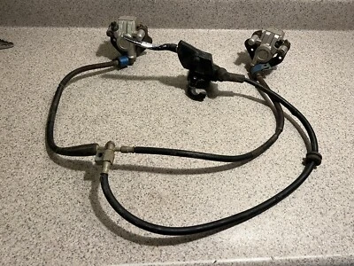 Kawasaki Tecate 1987 1988 4 Kxf250 conjunto de frenos delanteros pinzas completas mangueras Foto 1 de 4