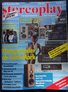 STEREOPLAY 11/84,CABASSE GOELAND V,TECHNICS RS B 100,BRAUN C 3,SONY TC K 555 ES2 - Bild 1 von 6