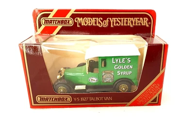 Matchbox Models Of Yesteryear 1:47 Y-5 Talbot Van 'Lyle's Golden Syrup' MIB`1920 - Image 1 of 4