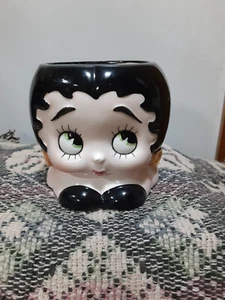 TAZA BETTY BOOP PINTADA A MANO JAPÓN 1981 CERÁMICA ESTATUILLA TAZA DE COLECCIÓN - Imagen 1 de 5