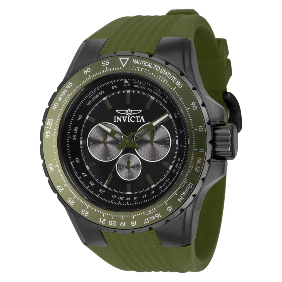 Reloj Invicta 39302 Aviator Hombre 50 Acero Inoxidable Foto 1 de 1
