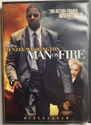 LIKE NEW - Man On Fire - Denzel Washington, Widescreen DVD - Image 1 of 4
