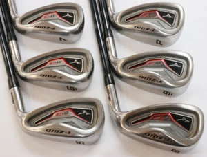 MIZUNO T-ZOID RV-02 NICK FALDO 6PC S-FLEX IRONS SET GOLF CLUBS - Picture 1 of 4