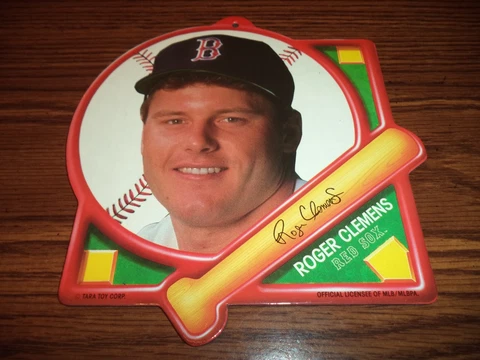 Boston Red Sox Roger Clemens  Play Ball Superstar Plaque Cover
