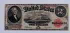 New Listing1917 Large Size $2 Legal Tender Note - Fr. 60 - Circulated