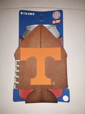 Tennessee Volunteers NCAA más fría plegable lata de fútbol Koozie Foto 1 de 3