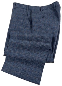 Hiltl Pantalone Lana Flanella 36 Finestra Vestibilità Classica Grigio Colombo 35,5x29,5 Uomo - Foto 1 di 9