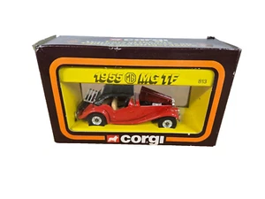 Coches K Corgi 813 de los años 50 1955 MG TF nuevos en caja - Imagen 1 de 8