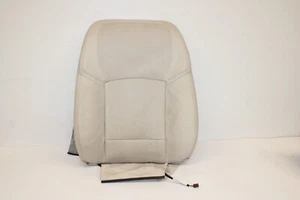 Front Right Seat Backrest Cover Comfort Leather Weiss BMW OEM F01 F02 2013-2015 - Picture 1 of 12
