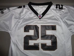 Reebok New Orleans Saints #25 Reggie Bush weiß Jugend L NFL Football Trikot  - Bild 1 von 4