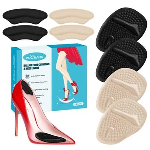 Ball of Foot Cushions, Non Slip Heel Pads Heel Cushion Inserts for Women Shoe... - Picture 1 of 6