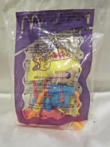 2003 McDonalds Happy Meal Spielfigur Betty Spaghetty Puppe #1 Neu in Original Tasche - Bild 1 von 13