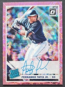 Fernando Tatis JR SSP 2019 novato automático radiocontrol Prizm rosa velocidad - Imagen 1 de 4