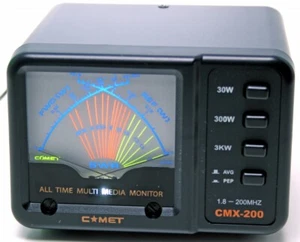COMET CMX-200 SWR-Kreuzzeiger Meßgerät 1,8 - 200 MHz / KW - VHF - Bild 1 von 4