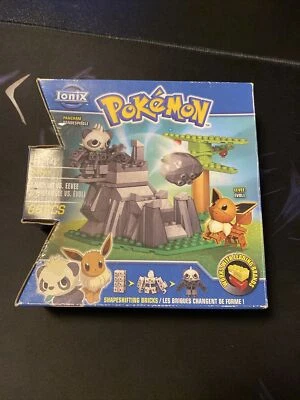 Ionix Pokemon Pancham vs Eevee Playset 30701 Block Brick Building Toy New In Box - Image 1 of 4
