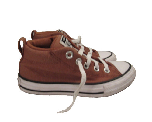 Scarpa gioventù Converse CT All Star alta tela marrone bambini A04801F taglia 13