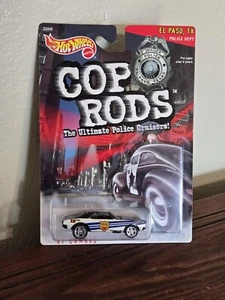 Camaro El Paso 1999 Hot Wheels Cop Rods 1/64 1967, TX Police - Imagen 1 de 5