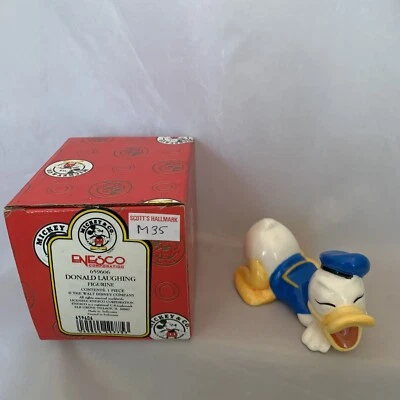 Enesco Donald Duck Laughing Porcelain Figure - Image 1 of 4