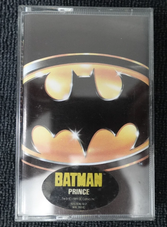 Prince BATMAN Motion Picture Soundtrack 1989 Original Cassette Tape - Image 1 of 2