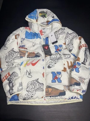 Large Men's Nike Storm-Fit Bold Windrunner Puffer Jacket NWT Zip Up FZ2288-133 - Image 1 of 4