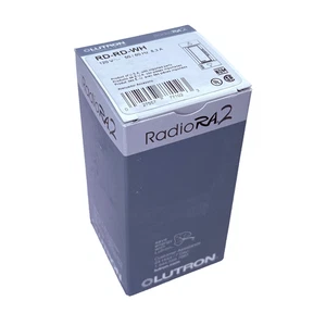 Lutron RadioRA2 RA3  RD-RD-WH Remote Dimmer - White - NEW - Picture 1 of 3