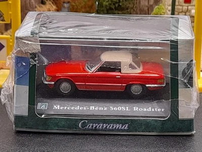 CARARAMA HONGWELL MERCEDES-BENZ 560SL ROADSTER - 1:72 - NUEVO EN ESTUCHE Foto 1 de 4