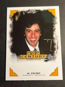 2014 Leaf Pop Century Live PROOF MISSING AUTOGRAPH Al Pacino GOLD - Picture 1 of 2